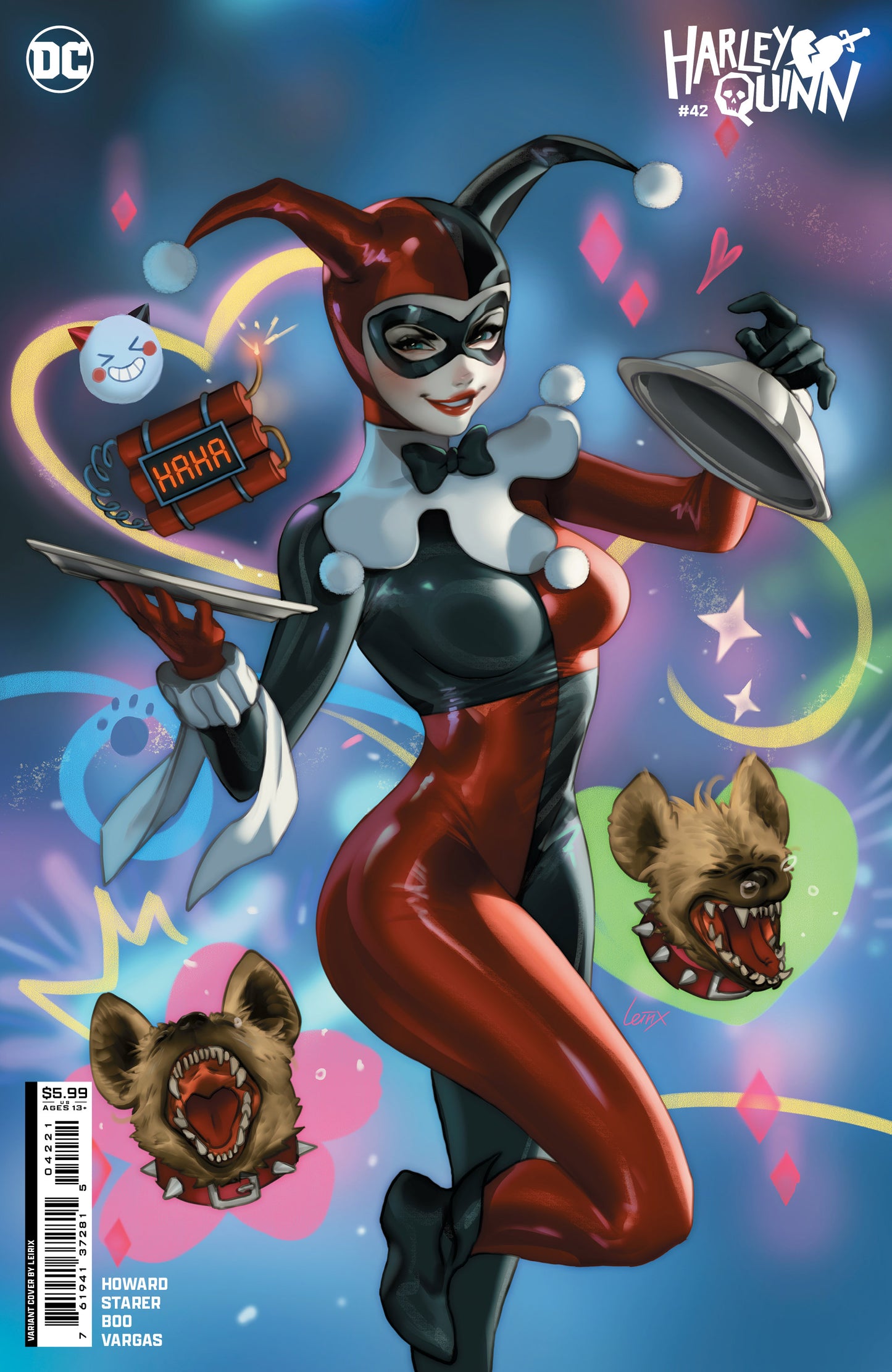 Harley Quinn #42 B Lesley Leirix Li Variant (07/24/2024) Dc