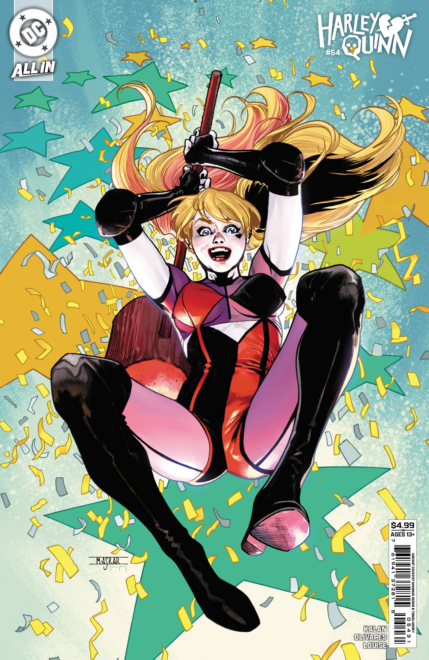 Harley Quinn #54 C Mahmud Asrar Variant (09/24/2025) Dc - Golden Apple Comics