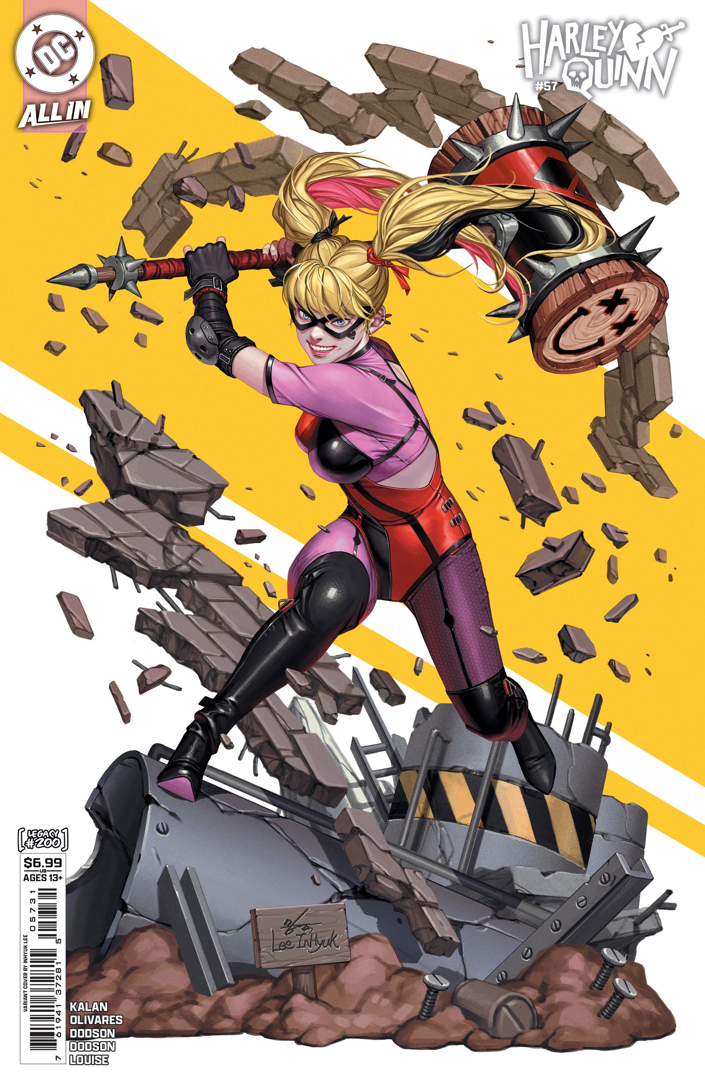 Harley Quinn #57 C Inhyuk Lee Variant (#200) (12/24/2025) Dc - Golden Apple Comics