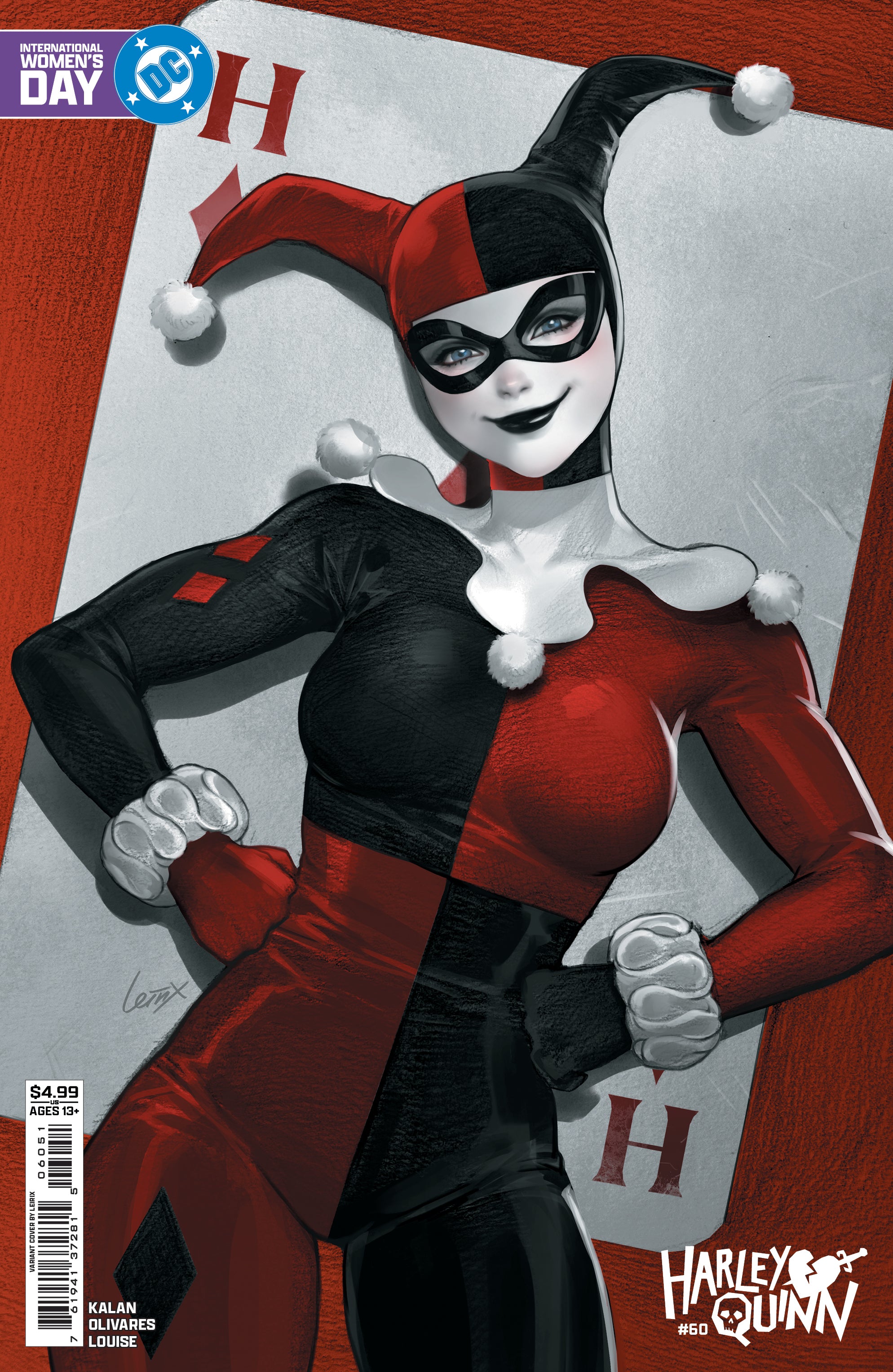 Harley Quinn #60 E Lesley Leirix Li Womens History Month Variant (03/2