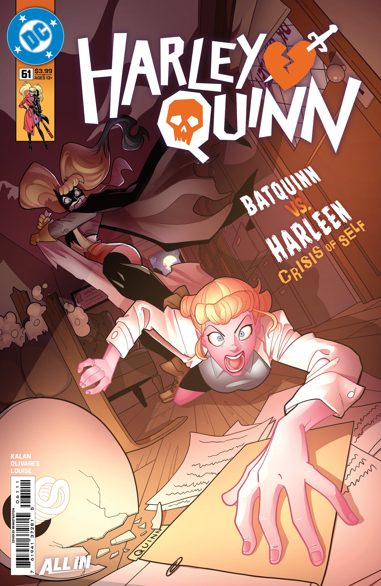 Harley Quinn #61 A Brandt&Stein (04/22/2026) Dc - Golden Apple Comics