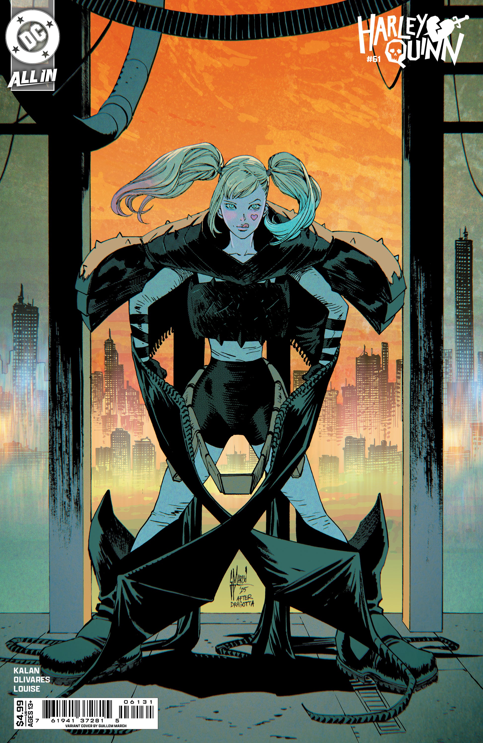 Harley Quinn #61 C Guillem March Variant (04/22/2026) Dc - Golden Apple Comics