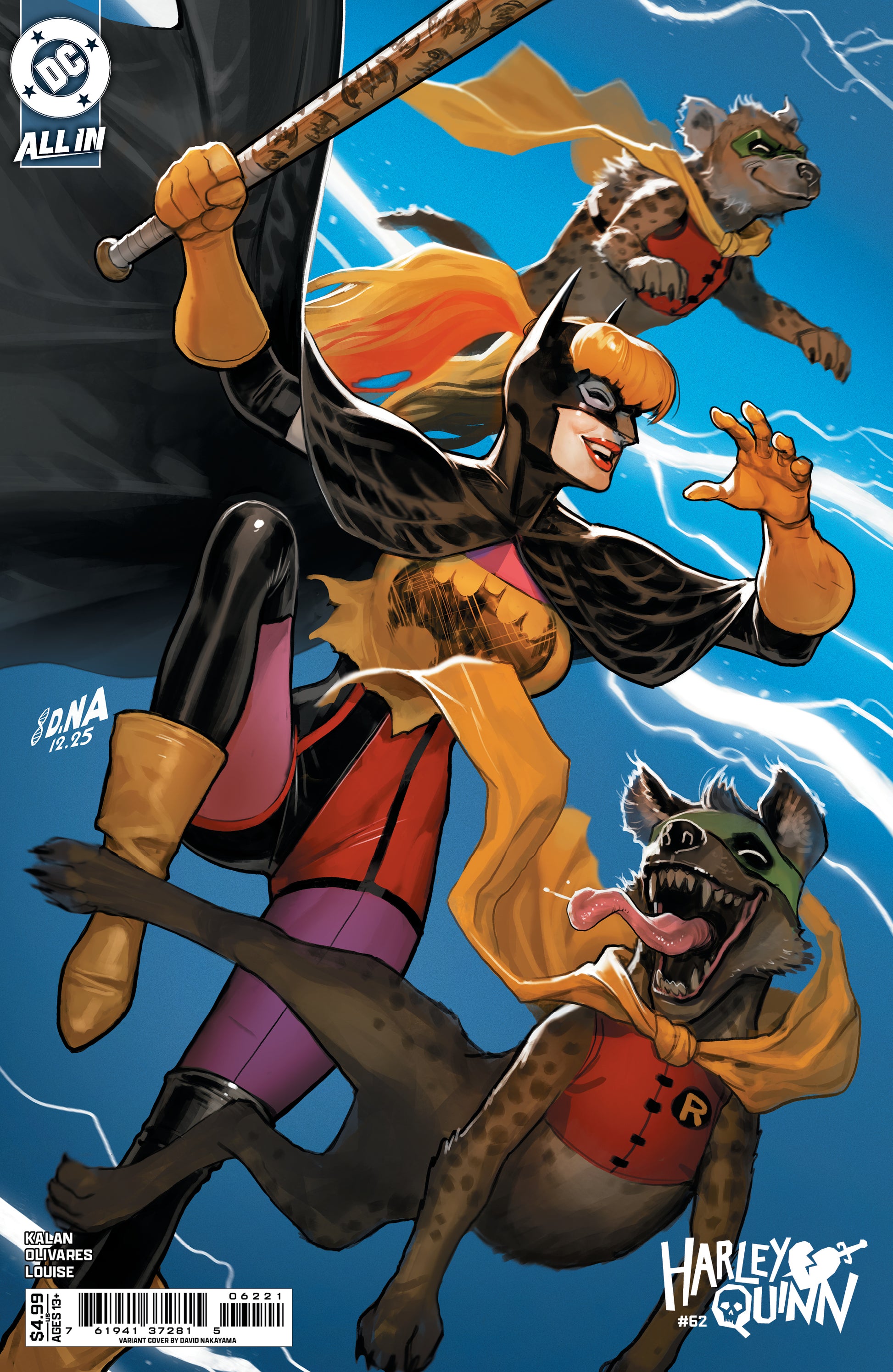 Harley Quinn #62 B David Nakayama Variant (05/27/2026) Dc - Golden Apple Comics