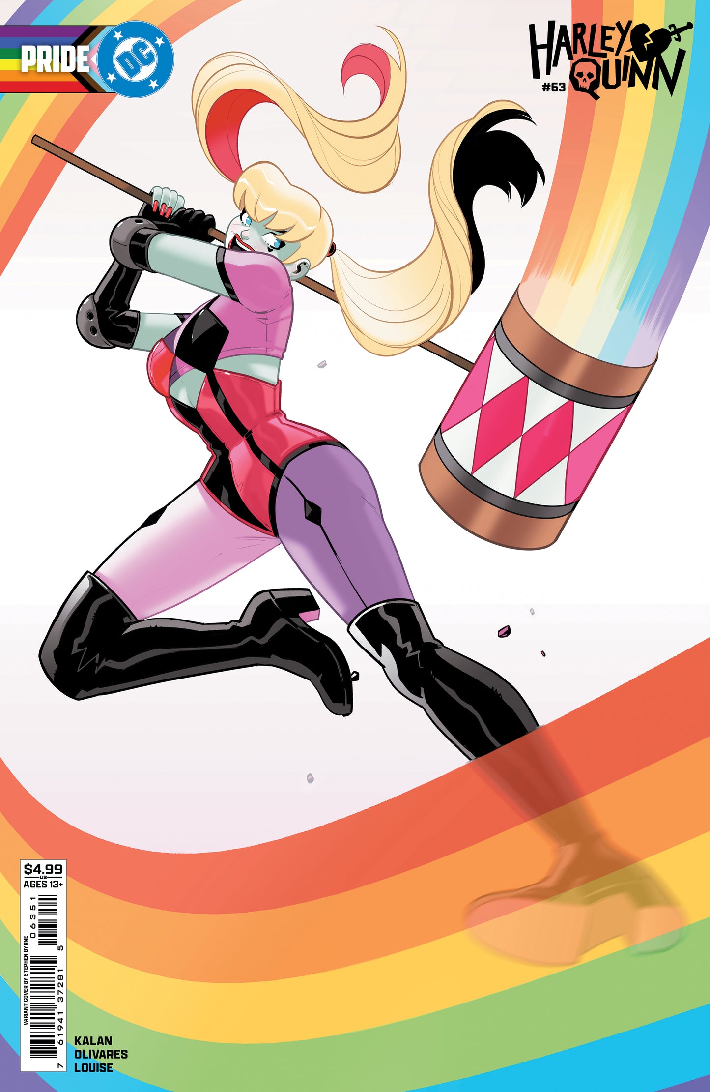 Harley Quinn #63 E Stephen Byrne Dc Pride Variant (06/24/2026) Dc