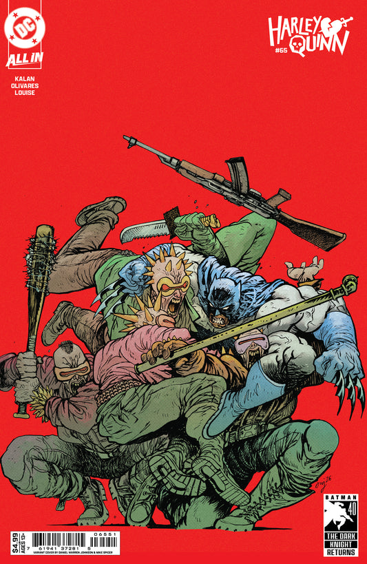Harley Quinn #65 E Daniel Warren Johnson Dark Knight Returns 40Th Anniversary Variant (08/26/2026) Dc
