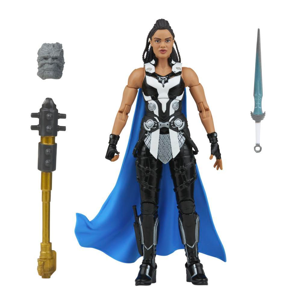 Marvel Legends: Thor: Love and Thunder - King Valkyrie 6-Inch Action Figure (Korg Build-A-Figure)