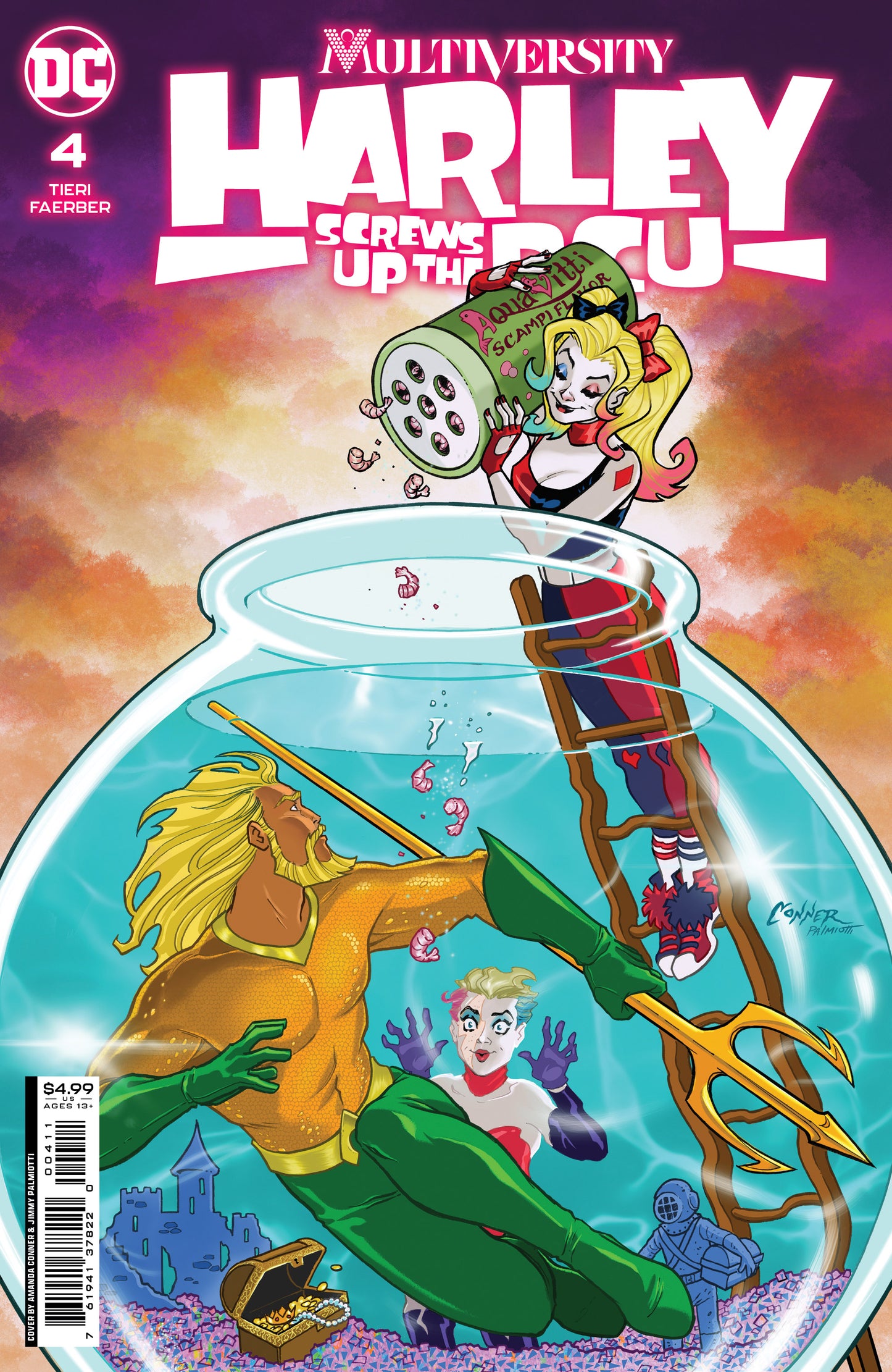 Multiversity Harley Screws Up The Dcu #4 (Of 6) A Amanda Conner Frank Tieri  (06/13/2023) Dc