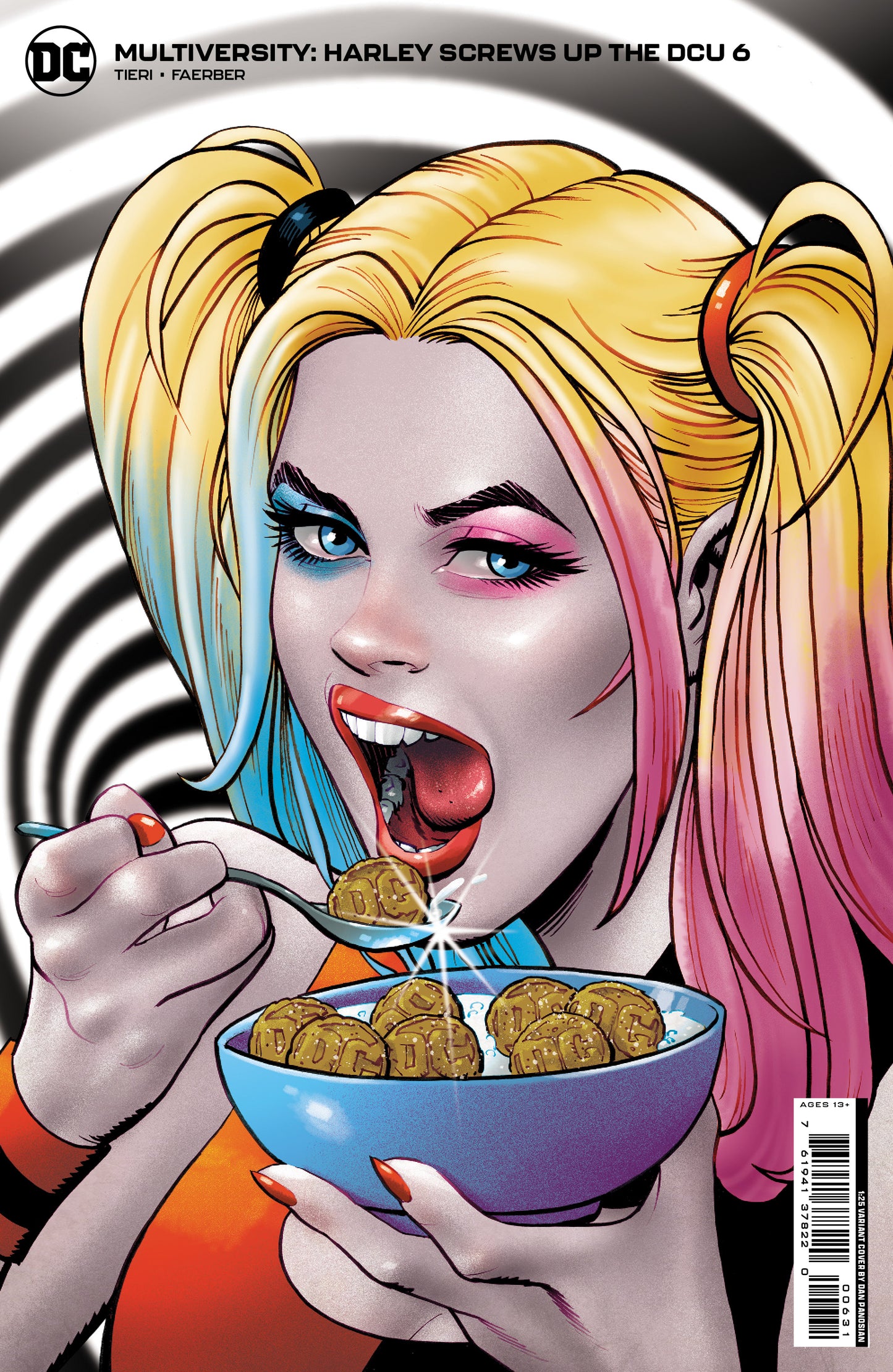 Multiversity Harley Screws Up The Dcu #6 (Of 6) C 1:25 Dan Panosian Card Stock Variant (08/08/2023) Dc