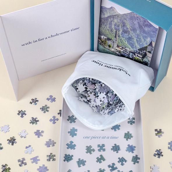 Jeneral Collectives: wholesome times - Hallstatt 1000 Piece Jigsaw Puzzle