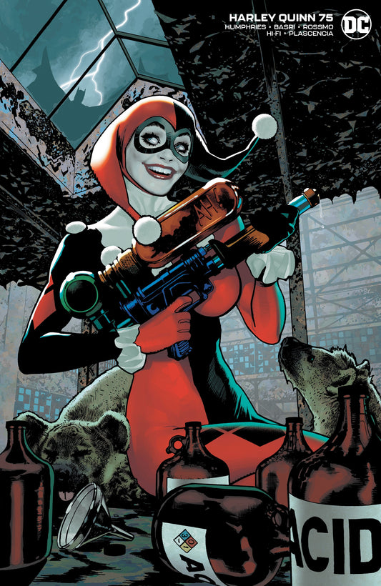 Harley Quinn #75 Adam Hughes Supersoaker Minimal Trade Variant Joker War (08/19/2020) DC