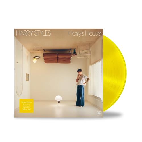 Harry Styles Harry's House (Limited Edition, Translucent Yellow) [Import] [Vinyl]