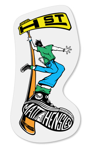 H-Street Matt Hensley Street Swinger Skateboard Sticker