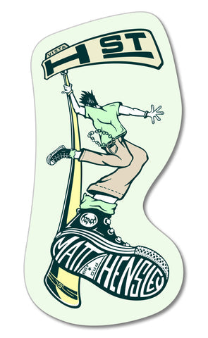 H-Street Matt Hensley Street Swinger Skateboard Sticker