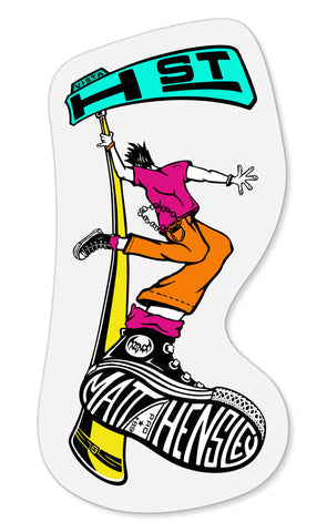 H-Street Matt Hensley Street Swinger Skateboard Sticker