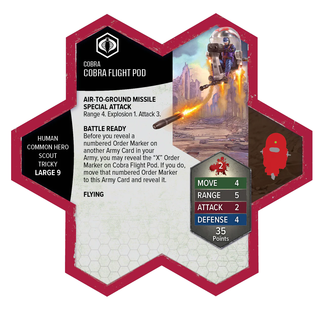 Heroscape: G.I. Joe - COBRA Troopers & COBRA Flight Pod Common Army Expansion - Golden Apple Comics