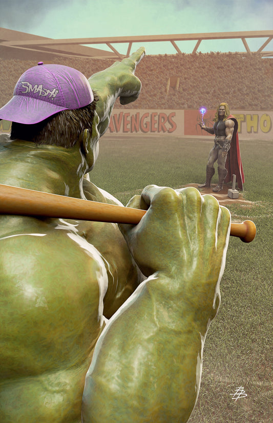Hulk #5 Bjorn Barends Baseball Thor Virgin Variant (03/30/2022) Marvel