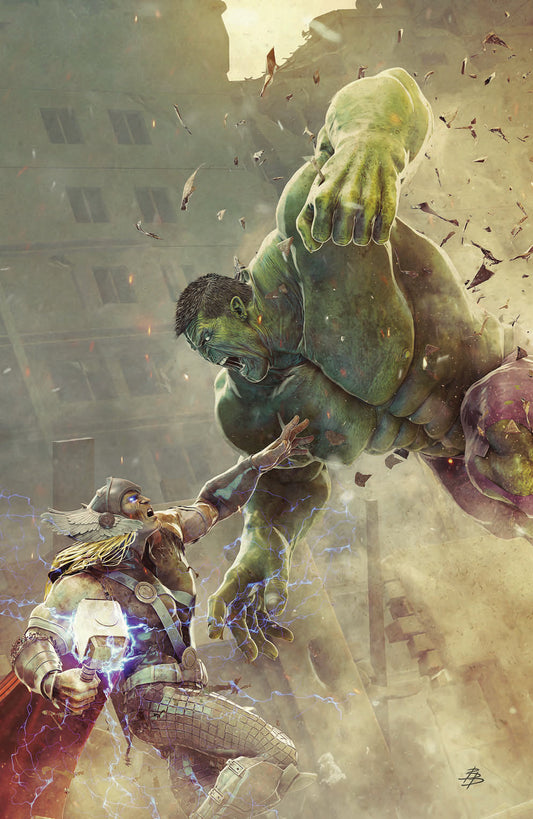 Hulk #8 Bjorn Barends Vs Thor Virgin Variant (08/17/2022) Marvel