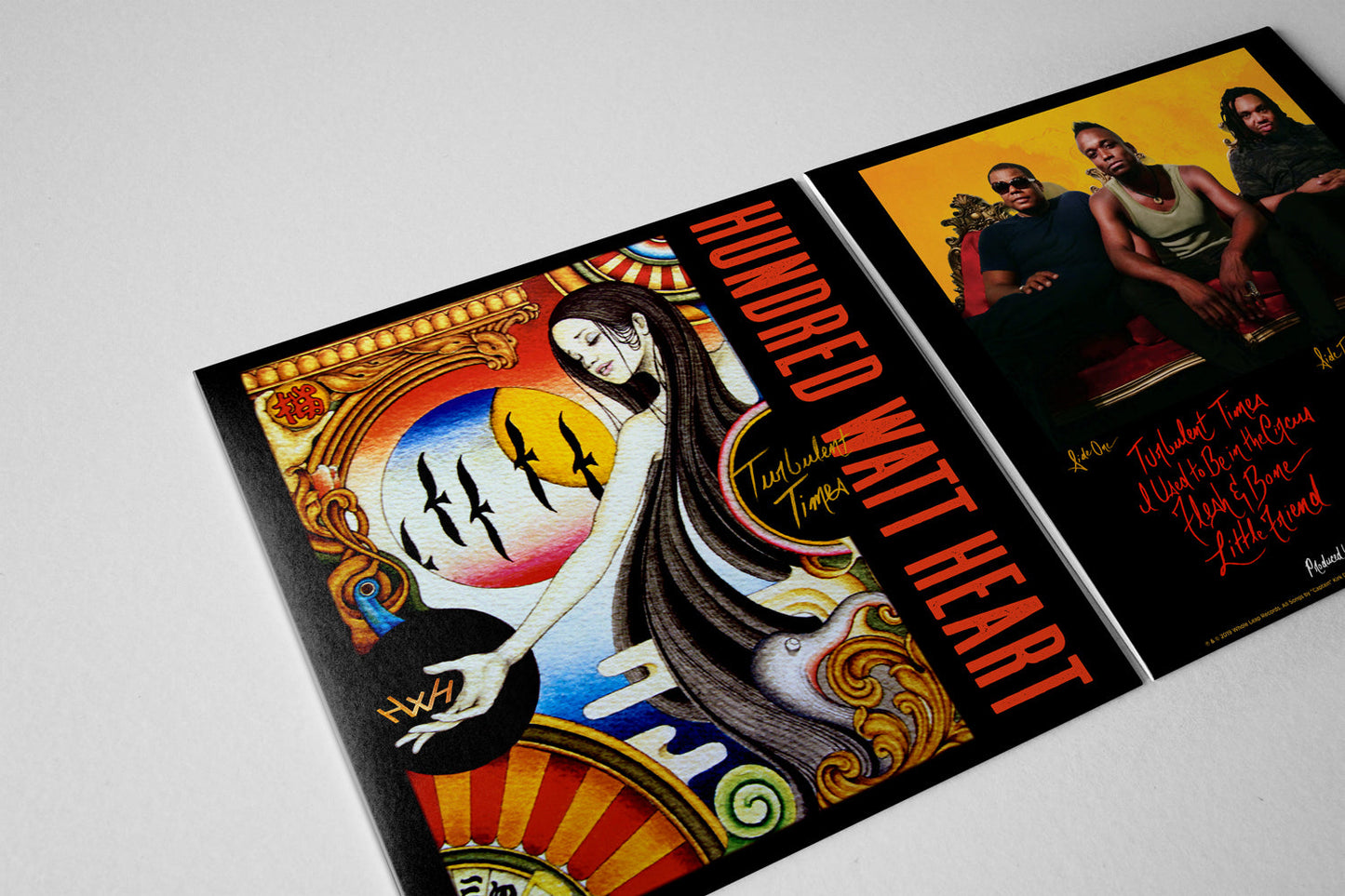 Hundred Watt Heart Turbulent Times (Limited Edition, 180 Gram Clear Vinyl) [Vinyl]