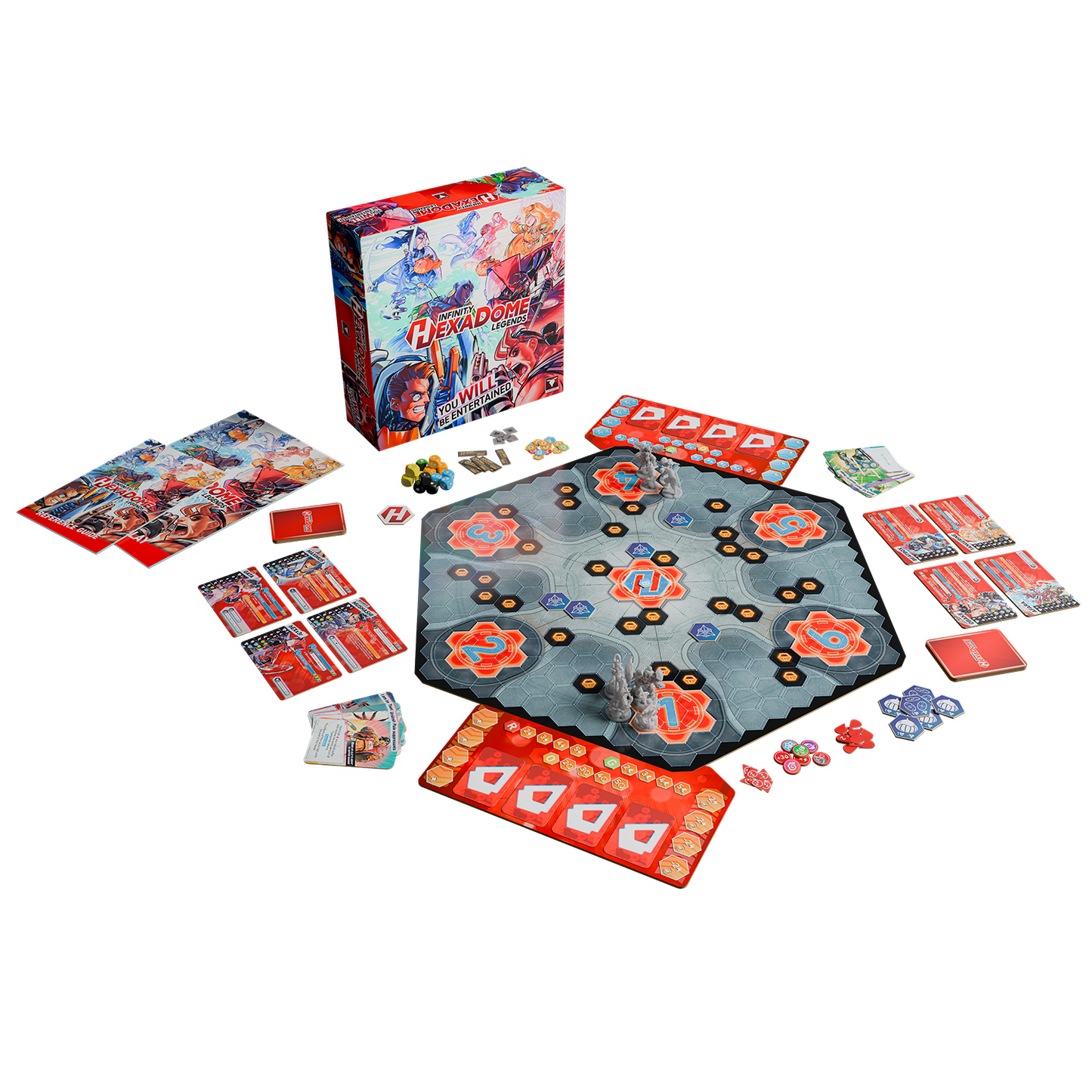 Infinity HexaDome Legends Core Box [AUGUST PRE-ORDER] [SPANISH]