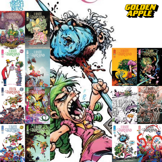 I Hate Fairyland #50 A1 Cover Set Of 14 1:10 1:25 1:50 1:50 1:100 1:250 (04/29/2026) Image - Golden Apple Comics