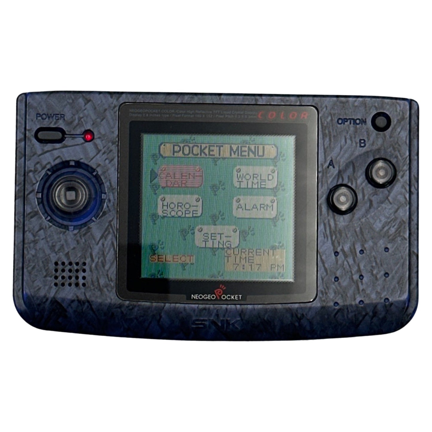 Neo Geo Pocket Color [Stone Blue] - Neo Geo Pocket Color