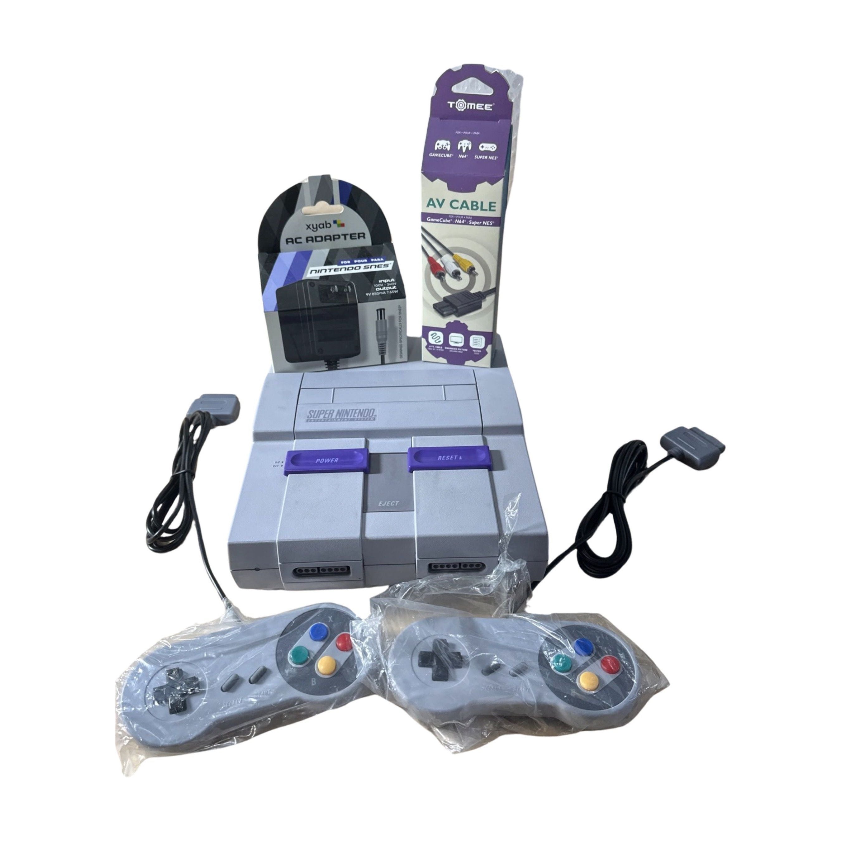 Super Nintendo with 2 controllers good