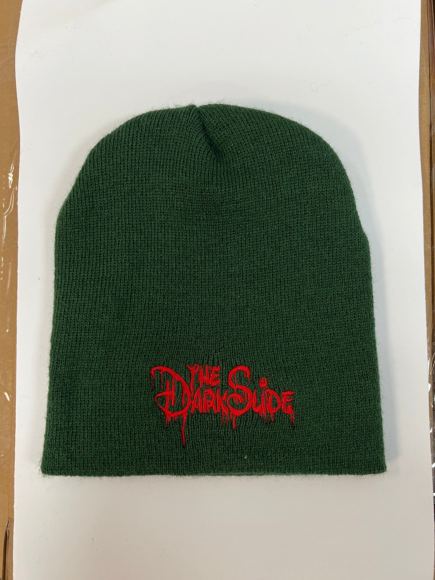 The Dark Slide "Mouse Blood" Skull Cap Knit Beanie