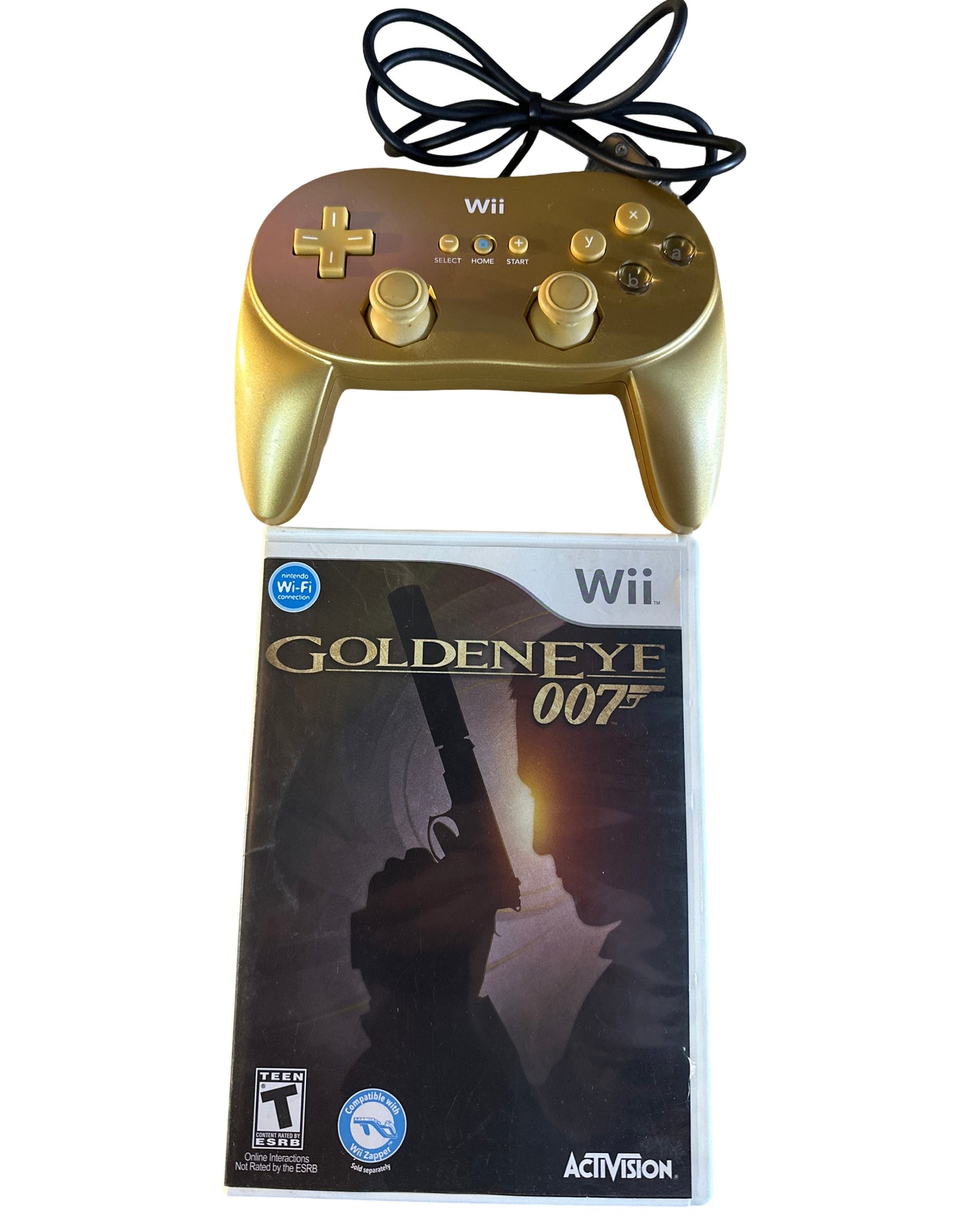 007 GoldenEye [Gold Controller Bundle] - Nintendo Wii