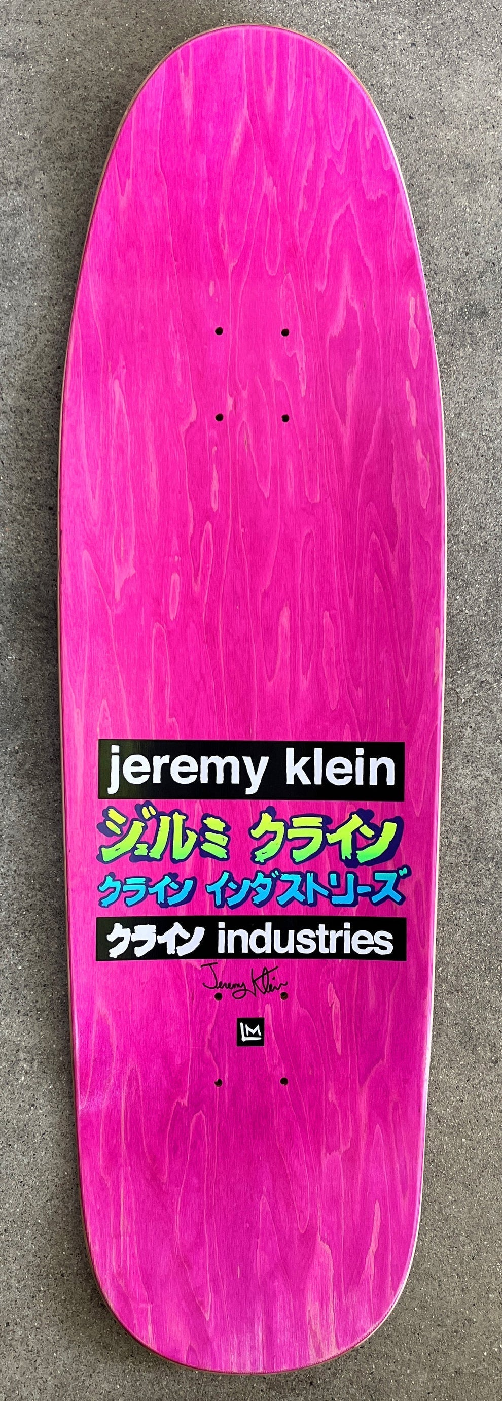 JK Industries x Lance Mountain OG Dream Girl Yellow 9.5" Skateboard Deck