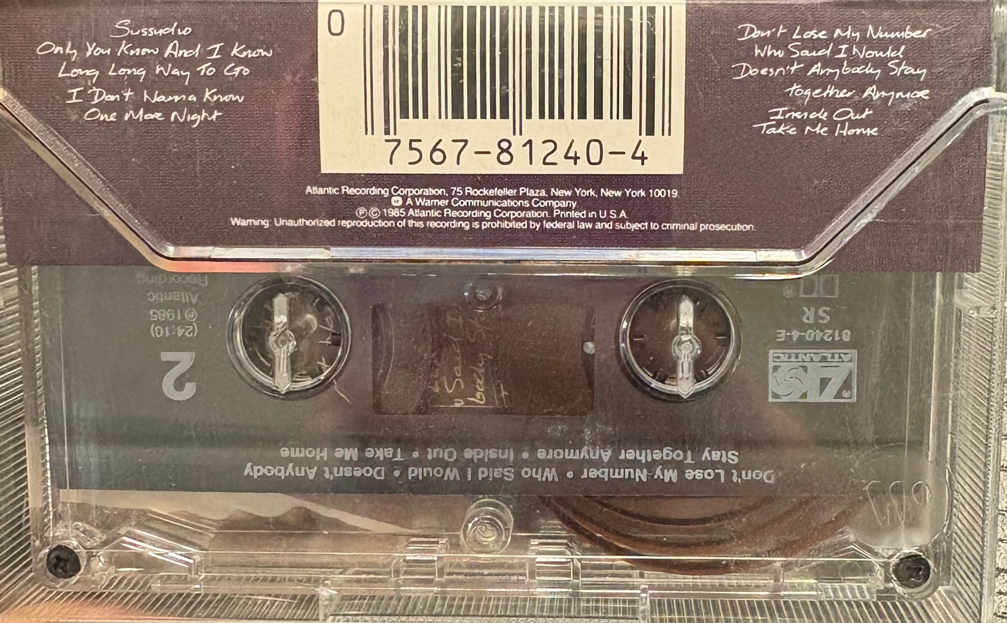 Phil Collins - No Jacket Required Cassette *USED 1985 Release*