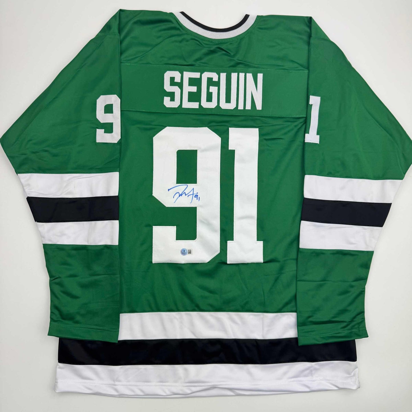 Autographed/Signed Tyler Seguin Dallas Green Hockey Jersey Beckett BAS COA - Golden Apple Comics