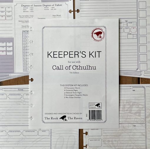 Rook & Raven: The Keeper's Kit - Call of Cthulhu - Golden Apple Comics