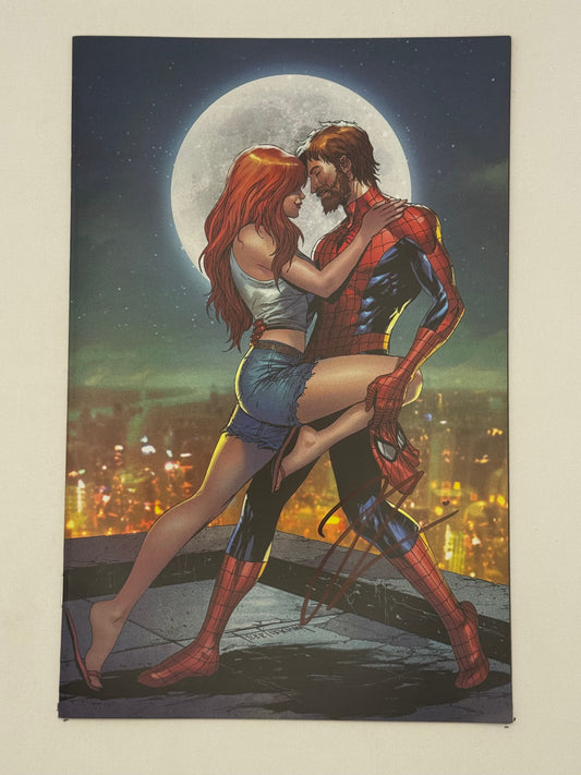 [Signed by Hickman] Ultimate Spider-Man #4 Virgin Unknown Comics Kirkham Exclusive Var [INST]