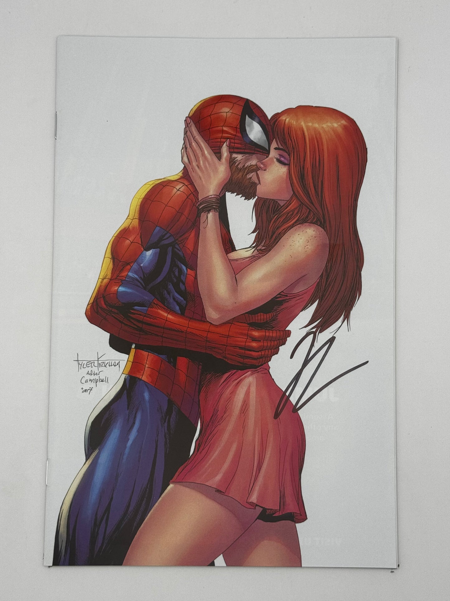 [Signed by Hickman] Ultimate Spider-Man #2 Virgin Unknown Comics Kirkham Exclusive Var [INST]