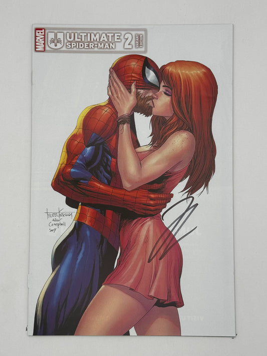 [Signed by Hickman] Ultimate Spider-Man #2 4th PTG Unknown Comics Kirkham Exclusive Var [INST]