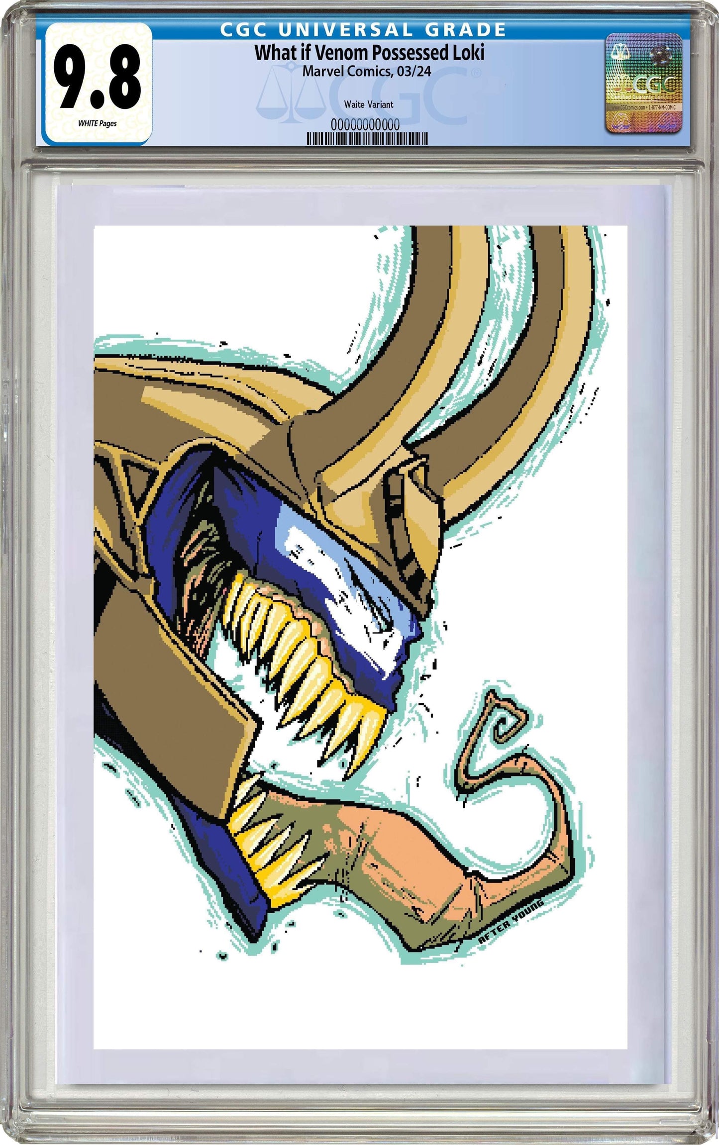 WHAT IF VENOM #1 | Matthew Waite Skottie Young Homage Variant