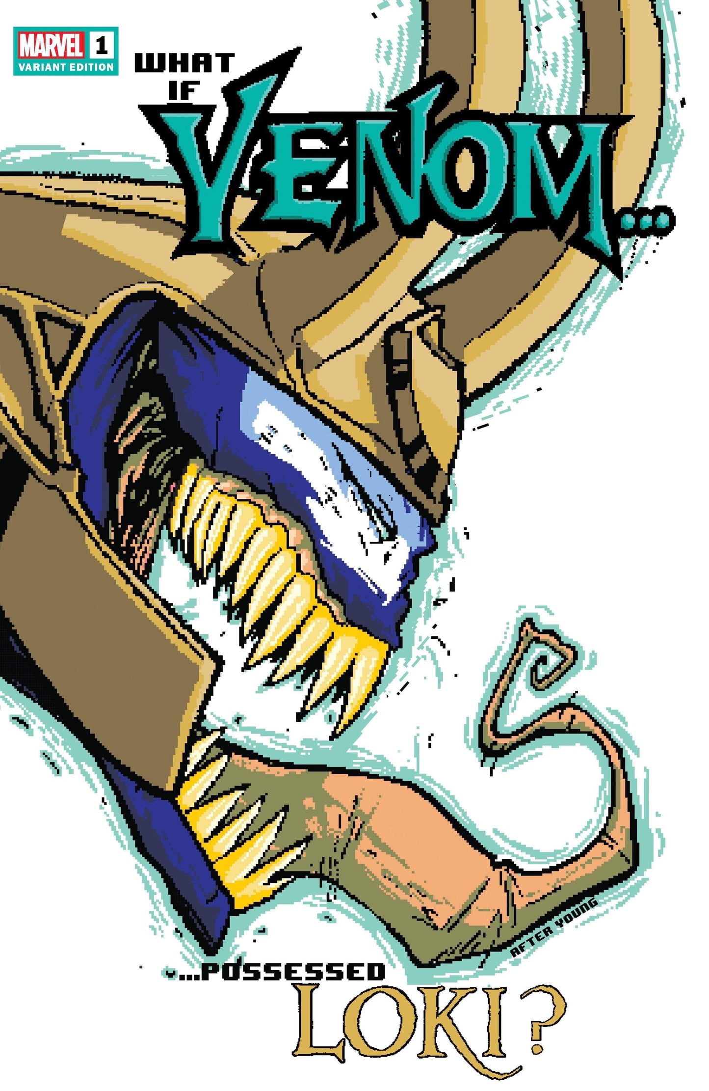 WHAT IF VENOM #1 | Matthew Waite Skottie Young Homage Variant | Rabbit Exclusive