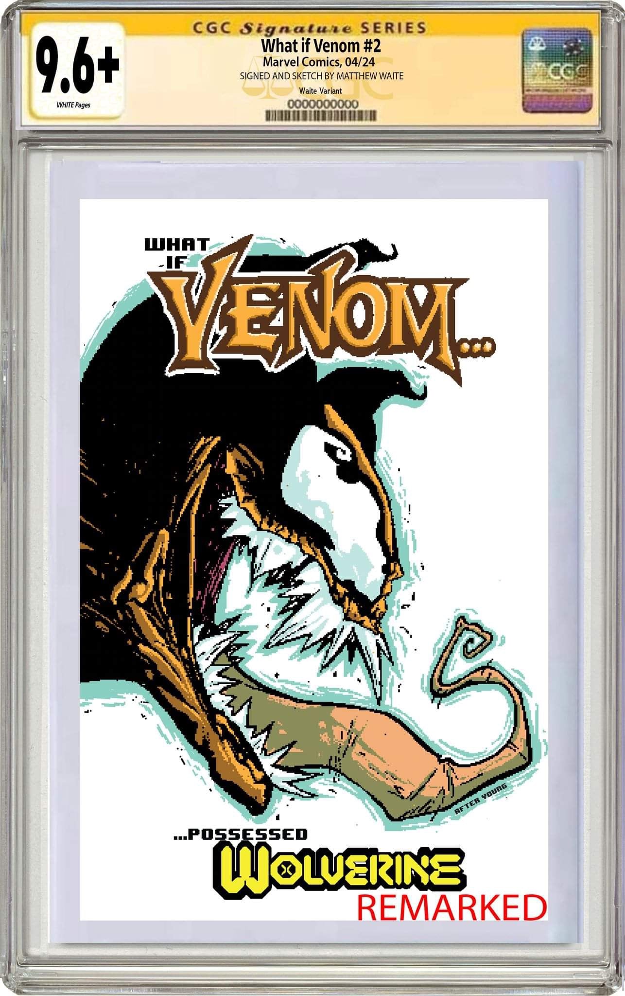 WHAT IF VENOM #2 | Matthew Waite Skottie Young Homage Variant