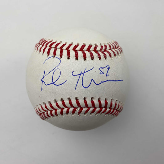 Autographed/Signed Rob Thomson Philly Rawlings Official Major League Baseball ROML Beckett BAS COA