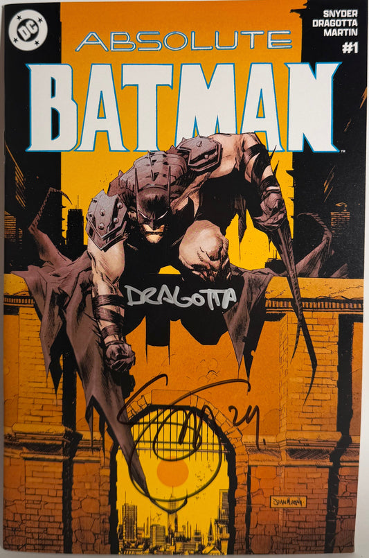 Absolute Batman #1 DC 2024 NM - Third Eye Exclusive Murphy Variant SIGNED - Golden Apple Comics