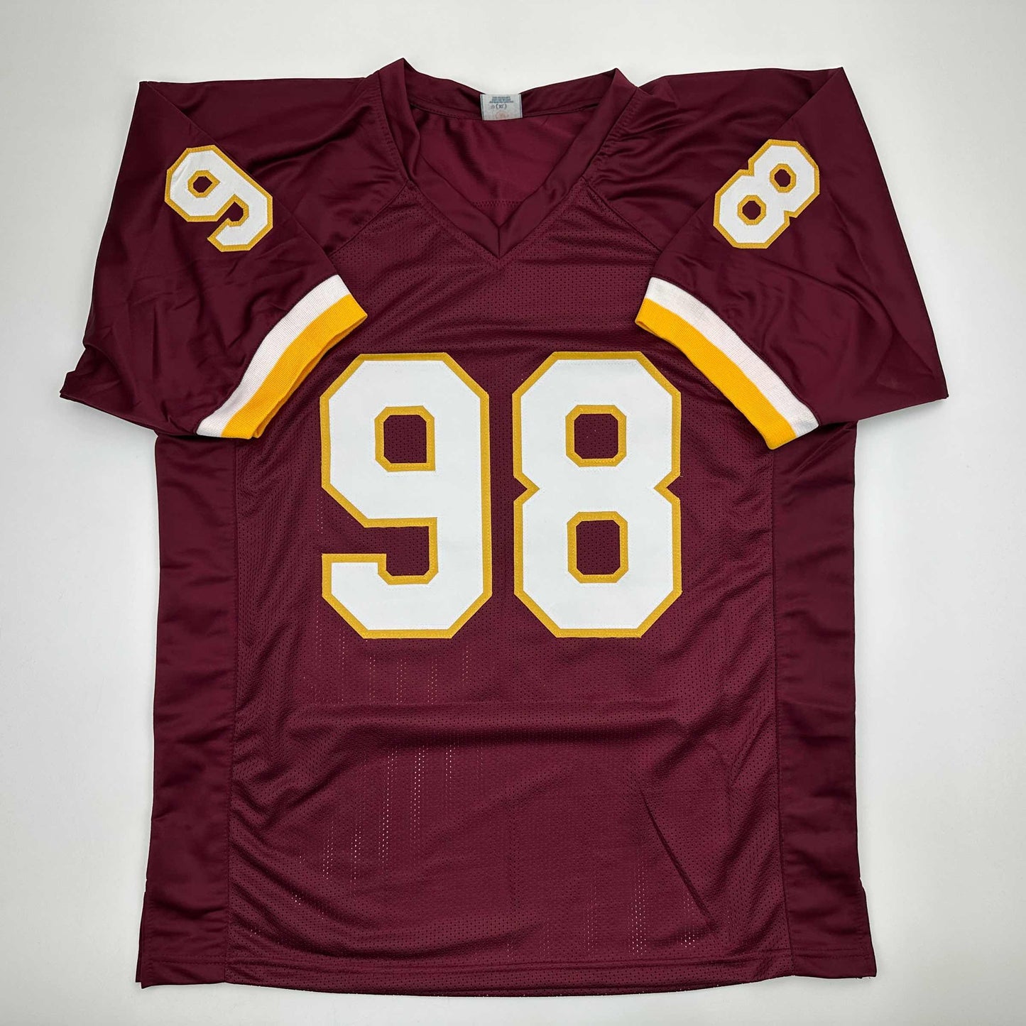 Autographed/Signed Brian Orakpo Washington Burgundy Football Jersey JSA COA
