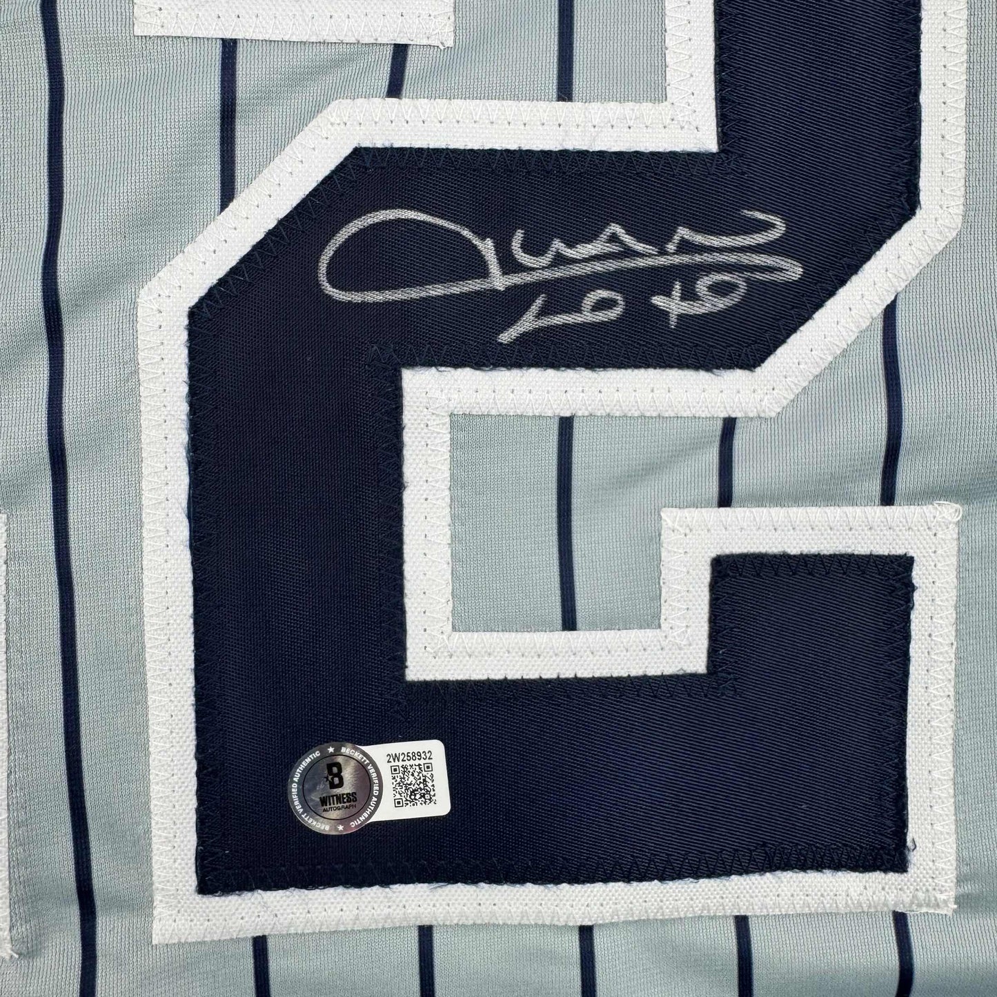 Autographed/Signed Juan Soto New York City Connect Baseball Jersey Beckett BAS COA