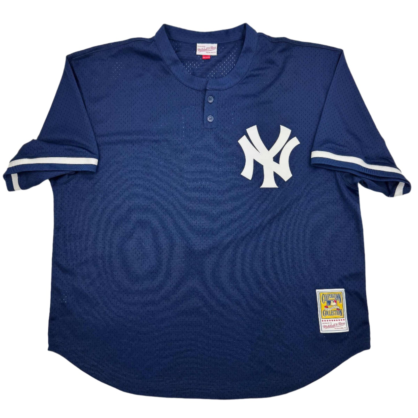 Autographed/Signed Derek Jeter New York Yankees Blue Mitchell & Ness Baseball Jersey Fanatics COA