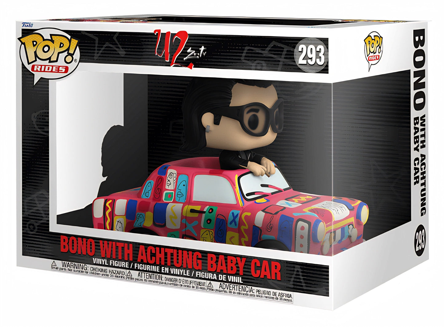 POP! Rides (Rocks): 293 U2, Bono (Achtung Baby Car)