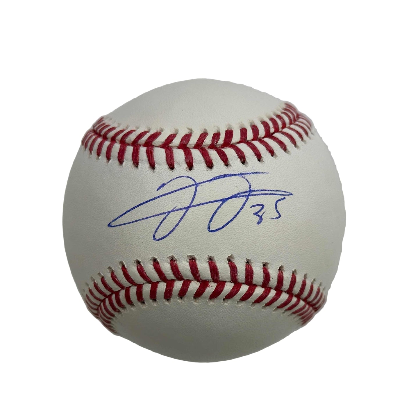 Autographed/Signed Frank Thomas Rawlings Official Major League Baseball ROML Beckett BAS COA Auto