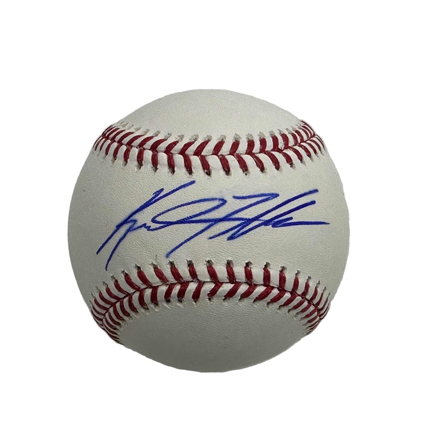 Autographed/Signed Keith Foulke Rawlings Official Major League Baseball ROML JSA COA Auto