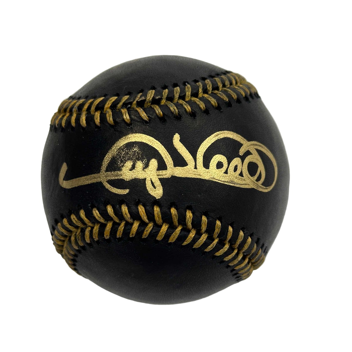 Autographed/Signed Gary Sheffield Black Rawlings Official Major League ROML Baseball JSA COA