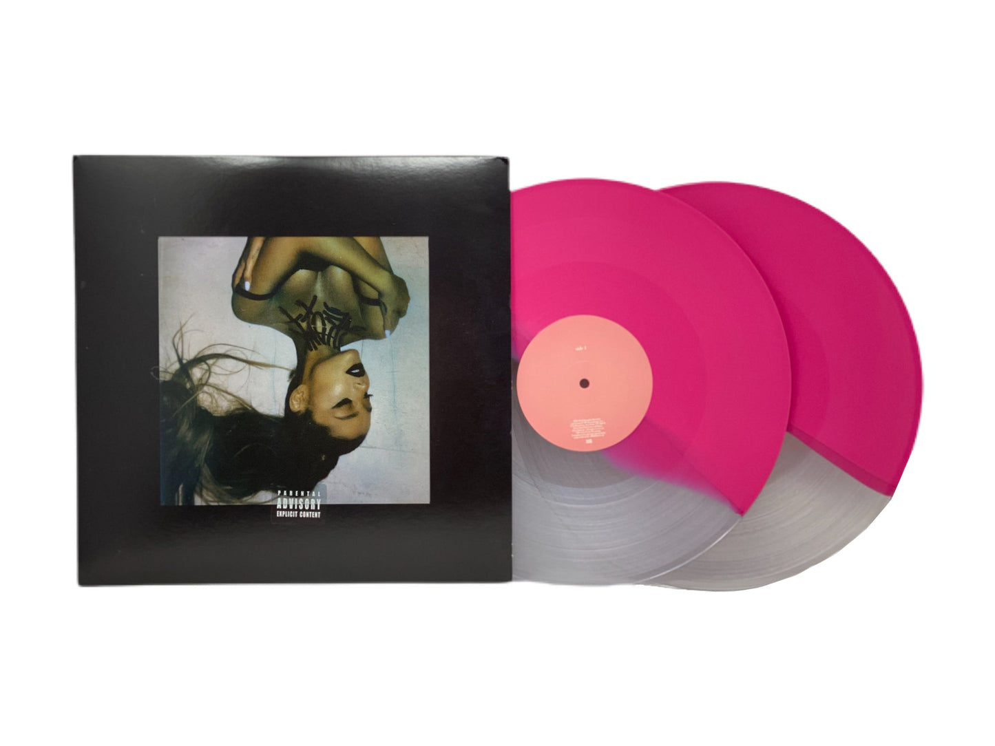 Ariana Grande - thank u, next (Half Clear & Half Pink Color Vinyl)