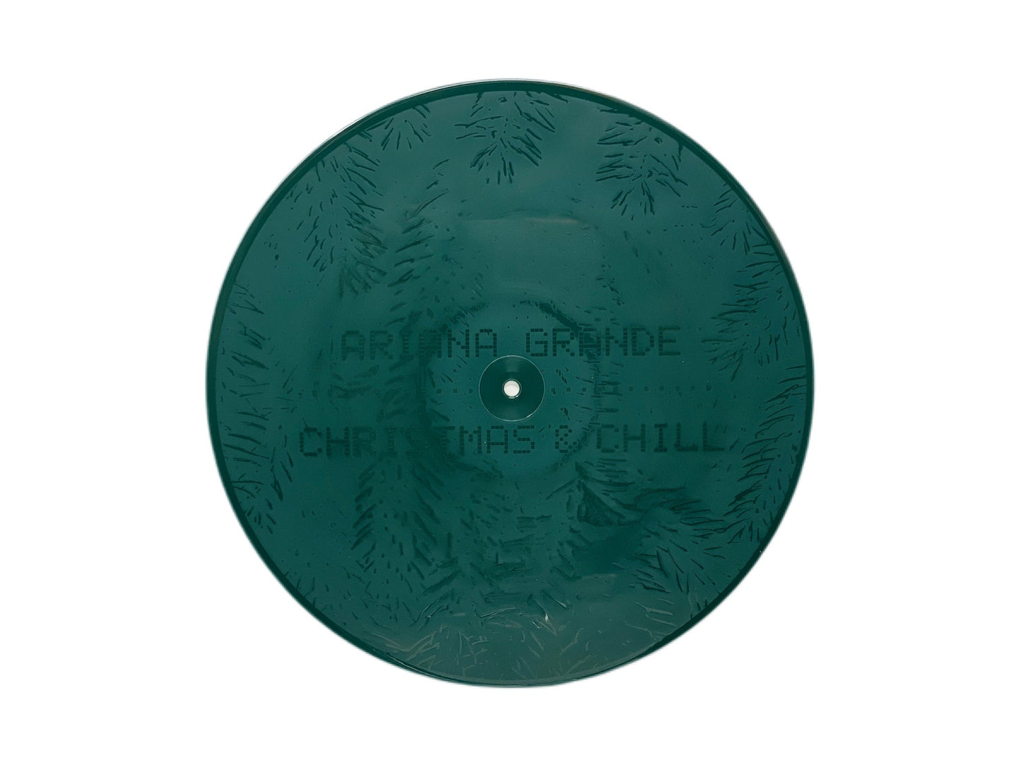 Ariana Grande - Christmas & Chill (Green Colored Vinyl w/ Custom Etching)