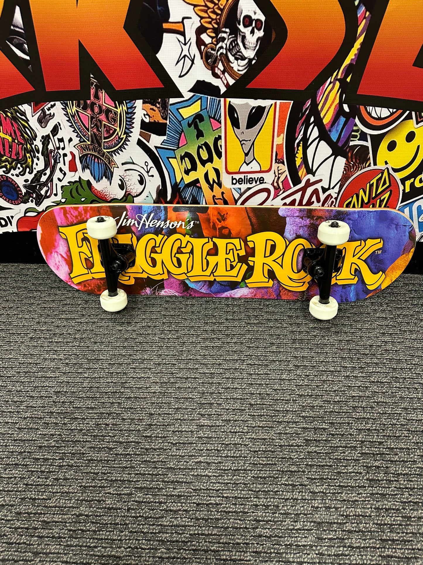 Madrid x Fraggle Rock Logo 8.25" Complete Skateboard